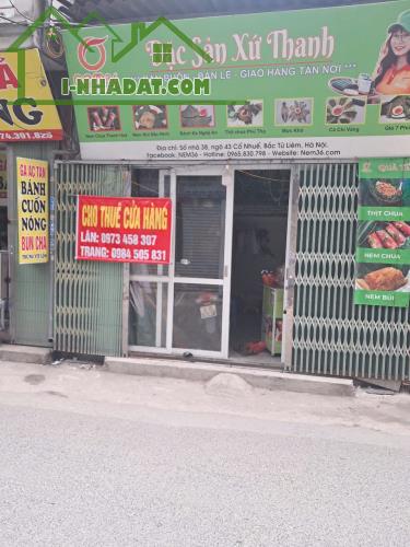 Cho thuê mặt bằng tại Bắc Từ Liêm. Số: 38 ngõ 43 Cổ Nhuế. - 1