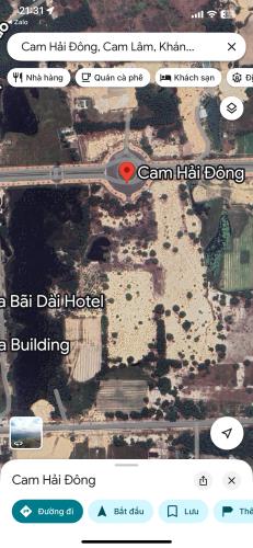 Bán lô đất mặt tiền cực tiềm năng ở thôn Thủy Triều, Cam Hải Đông, Cam Lâm. Giá bán 45 tỉ - 2