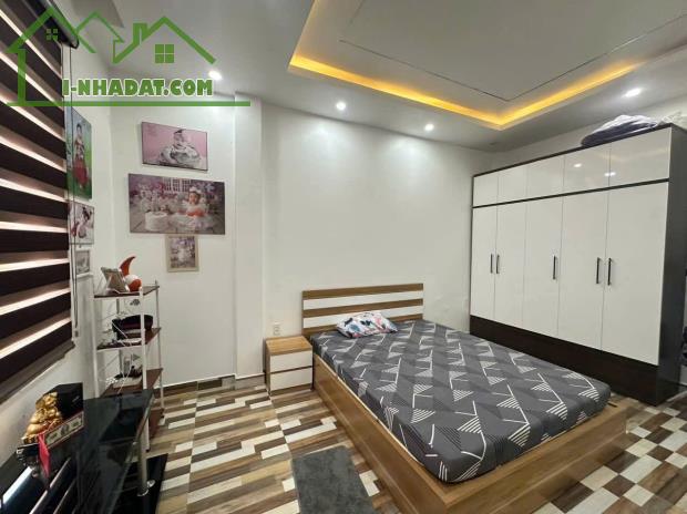 Nhà 4 tầng mặt ngõ 201 Lạch Tray - Cấp 3 Thăng Long, DT 42m Giá tỉ - 2