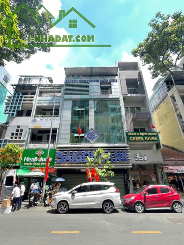 Cho thuê tòa nhà 38-40 Nguyễn Thái Bình, Quận 1. Trệt, 5 lầu, Dt 860m2 TM, PCCC chỉ 260tr