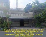 Chính Chủ Bán Nhanh Căn Nhà Vị Trí Đẹp ở 19 Hàm Nghi - Phường 2 - Tp Tuy Hoà - Phú Yên