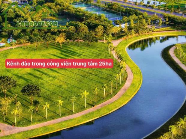 Bán căn Biệt Thự Đảo Vip 69 căn, DT 633m2 giá bán 42.7  tỷ View sông, bể bơi riêng Water - 2