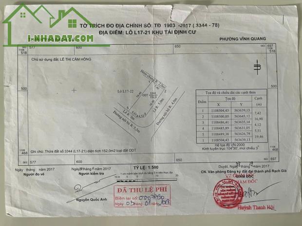 ĐẤT ĐẸP- GIÁ TỐT CẦN BÁN Nhanh lô đất vị trí đẹp tại TP Rạch Giá, tỉnh Kiên Giang - 4