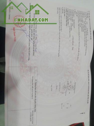 CẦN BÁN CĂN NHÀ TẠI THỚI HÒA- BẾN CÁT