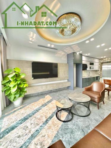 Hót bán nhà Ngọc Trì 50m2 x 6T MT4.4m đẹp, mới, sang trọng, ô tô, kinh doanh tốt. - 2