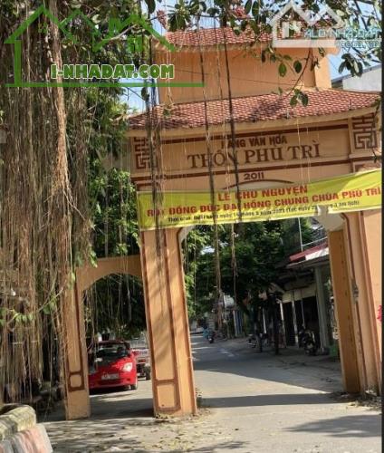 Bán đất Phù Trì, Kim Hoa, Mê Linh,Hà Nội đất vuông vắn, đường thông, ô tô đỗ cửa