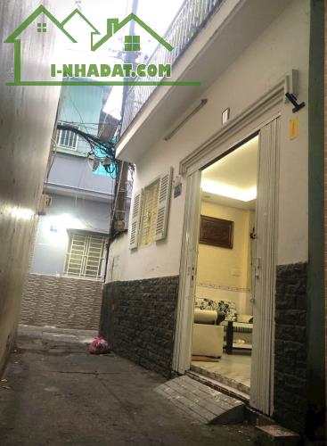 Bán nhà rẻ P12, Q8, Cao Xuân Dục 6m × 9.5m 2 tầng hoàn công 3PN chỉ 3,98ty