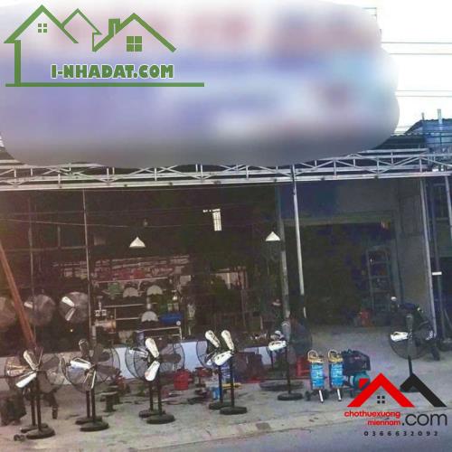 Cho thuê mặt bằng, xưởng sản xuất 850m² gần cây xăng Kim Hằng, Tân Uyên, BD. Giá rẻ. Liên - 1