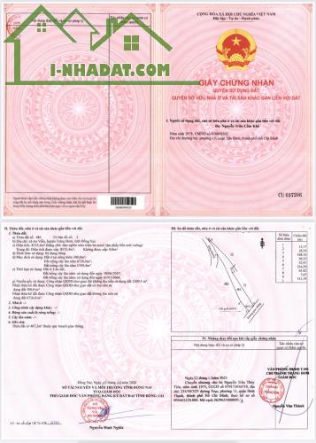 Đồng Nai - Trảng Bom, Chính chủ Bán 3 Lô Đất Thổ Cư - mặt tiền đường lớn 45m liền kề, - 4