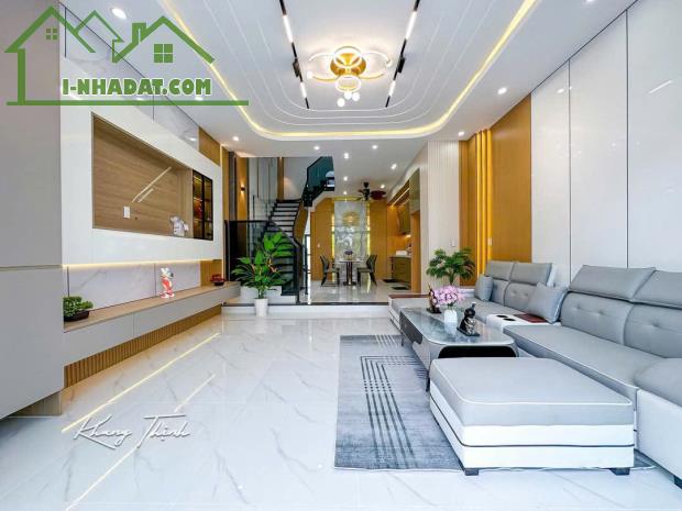 NHÀ PHỐ TUYỆT ĐẸP CÓ HẺM KĨ THUẬT BÊN HÔNG CỰC THOÁNG - KDC HỒNG LOAN - 1