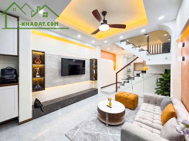 BÁN NHÀ CHÍNH CHỦ - NHÀ MỚI - 3 TẦNG BTCT - UNG VĂN KHIÊM - P25 BÌNH THẠNH - 6.78 TỶ - TL - 3