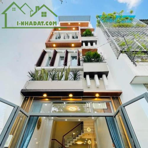 NHÀ MỚI Mặt Tiền Ni Sư Huỳnh Liên, Phường 10, Tân Bình - 4.1 x 15m, 5 tầng, giá: 12.9 tỷ - 1