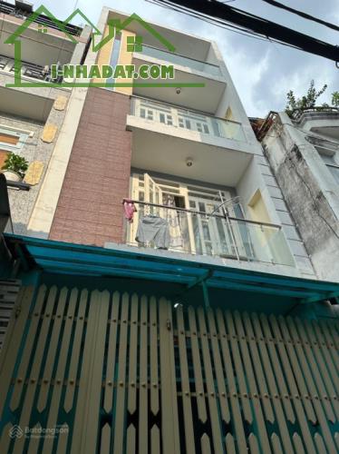 BÁN NHÀ ÂU DƯƠNG LÂN Q.8- 4 TẦNG- 4PN-  NGANG 4M HẺM THÔNG GẦN TẠ QUANG BỬU Q.8- NHÍCH 6 - 1