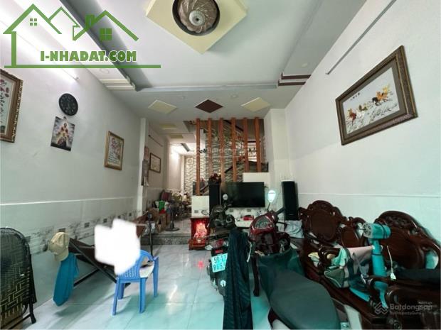BÁN NHÀ ÂU DƯƠNG LÂN Q.8- 4 TẦNG- 4PN-  NGANG 4M HẺM THÔNG GẦN TẠ QUANG BỬU Q.8- NHÍCH 6 - 2