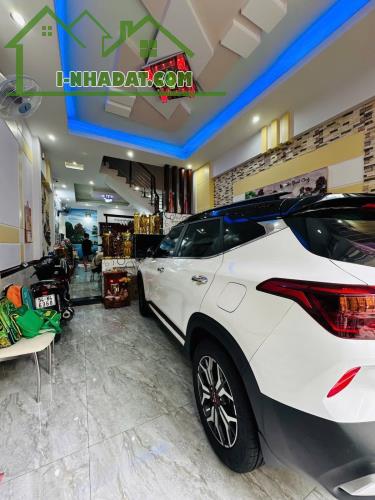 BÁN NHÀ NGAY CHỢ HẠNH THÔNG TÂY - HXH -NHÀ  MỚI ĐẸP Ở NGAY - 70M2 (4x17.5) - 4 TẦNG - 4 - 1