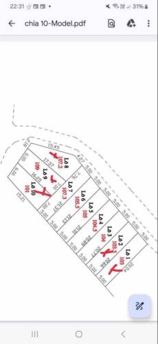 Chính chủ cần bán 107,3 m2 tại Bắc Sơn, Sóc Sơn đường thông - 1