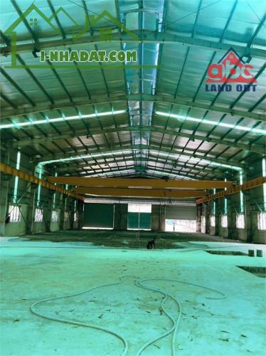 X134 bán nhà xưởng xây dựng kiên cố. trang bị Cầu trục tải trọng lớn, mặt tiền đông dân - 3