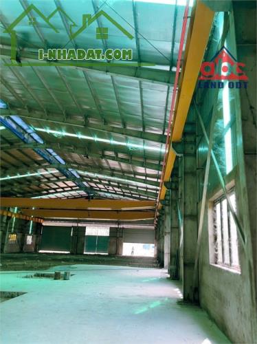 X134 bán nhà xưởng xây dựng kiên cố. trang bị Cầu trục tải trọng lớn, mặt tiền đông dân - 4