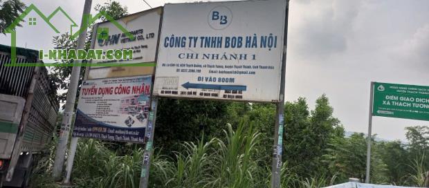 TÔI BÁN ĐẤT THẠCH THÀNH, THANH HOÁ, GẦN TRƯỜNG HỌC CÁC CẤP, UB XÃ, GẦN CỤM KCN CHỈ 250TR - 2