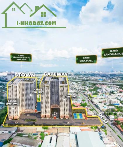 Căn hộ view sông mặt tiền Quốc Lộ 13, giá chỉ 2.066 tỷ/2PN, giỏ hàng trực tiếp CĐT