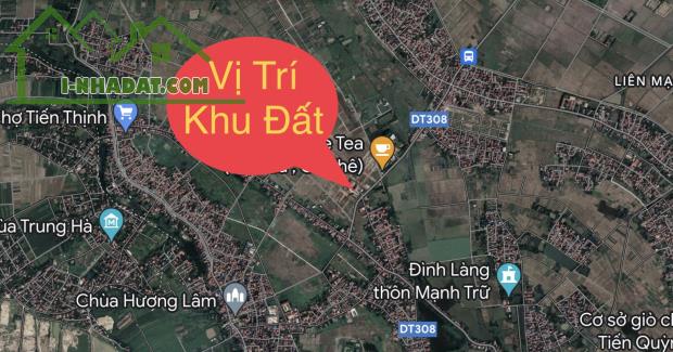 đất đấu giá chu trần,tiến thịnh,Mê Linh,Hà Nội mặt đường tỉnh 308 cam kết bán đúng giá chủ