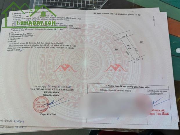 CHÍNH CHỦ BÁN CĂN NHÀ 47,8M TẠI PHỤNG CHÂU-CHƯƠNG MỸ-HÀ NỘI