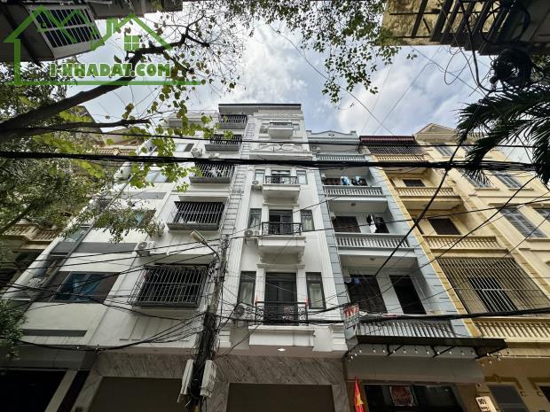 (Tin thật 100%) Bán nhà 2 mặt tiền 80m2 x 7T tại Trần Vỹ - Phân lô ô tô tránh - Nhà ở kết