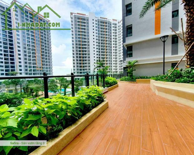 CHO THUÊ CĂN HỘ CÓ BAN CÔNG SIÊU TO 14M2 CHUNG CƯ SAFIRA KHANG ĐIỀN 2PN FULL NỘI THẤT 9.3 - 3
