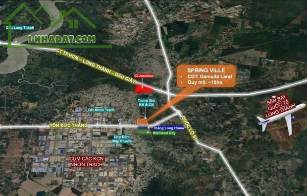Nhà phố, Biệt thự trực tiếp chủ đầu tư Gamuda land liền kề sân bay Long Thành - 1
