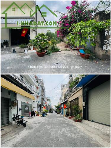 Đất Thổ Cư HXH 8m Lê Văn Quới Sát Ngã Tư Bốn Xã 85m2 (6x14) Giá Tốt 6,5 Tỷ SHR