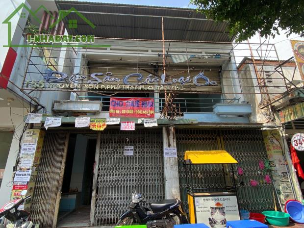 Cho thuê nhà mặt tiền Nguyễn Sơn, Tân Phú – vị trí đắc địa, phù hợp kinh doanh – 230m², 2
