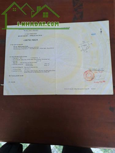 Bán Đất trồng cây lâu năm 454M2 Mộ Đức Quảng Ngãi Giá Bán 190 Triệu