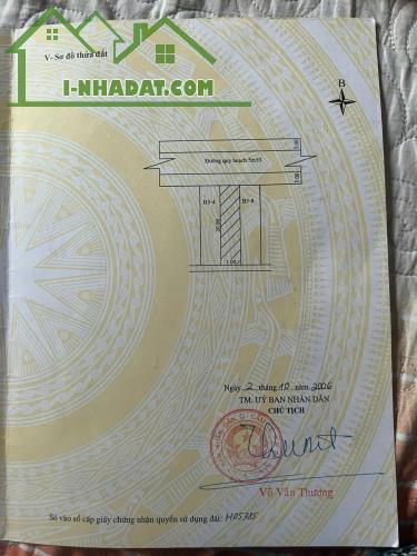 Bán lô đất MT đường Bùi Vịnh, gần đường Lê Đại Hành , DT 100m2 giá 3ty850 LH 0942992361