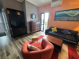 Cho thuê CC Phú Cường, 8 triệu VND, DecorTây, 2PN, 2WC, CÓ GIƯỜNG NỆM, TỦ LẠNH,MÁY LẠNH,