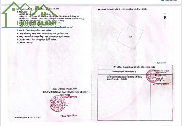🏡 CHÍNH CHỦ BÁN GẤP – LÔ ĐẤT 2.000M² GIÁ CHỈ 2 TRIỆU/M² TẠI LONG TÂN – NHƠN TRẠCH - 2