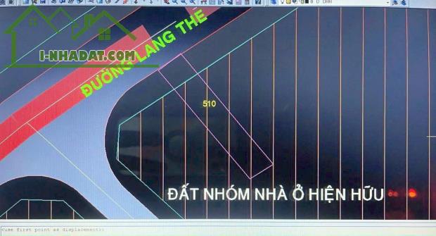 125m2 đất thổ mt đường Láng The, xã Tân Thạnh Đông giá 3,6 tỷ