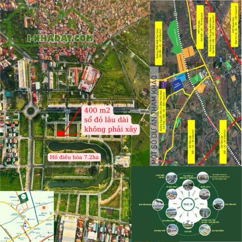 BÁN BIỆT THỰ VIEW HỒ – LÔ GÓC ĐẸP NHẤT DỰ ÁN TỪ SƠN GARDEN – 400M² – GIÁ 19 TỶ