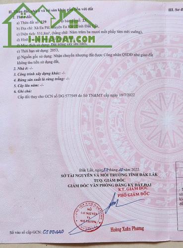 CẦN BÁN ĐẤT QUY HOẠCH KHU DÂN CƯ – HUYỆN EA KAR, ĐẮK LẮK - 3