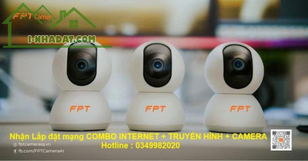 Nhận Lắp đặt mạng COMBO INTERNET + TRUYỀN HÌNH + CAMERA