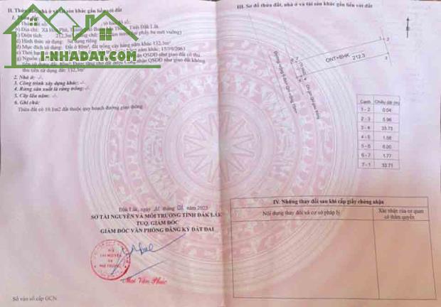 Lô Đất Vị Trí Vàng Gần KCN Hòa Phú- TP. BUÔN MA THUỘT - ĐĂK LĂK - Chỉ 775 Triệu!** - 2