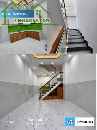 Chính chủ gửi bán nhà mặt phố Số 8B Bình Tân- 56m2 – SHR, hoàn công đầy đủ - 1