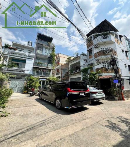 Bán nhà hẻm 10m, Nguyễn Kiệm, P3, Phú Nhuận, 44m2, 4 tầng. ngang 4,9m - 4