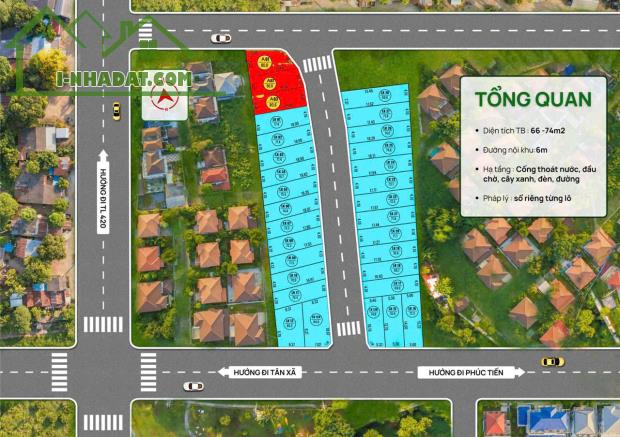 🏡 BÁN ĐẤT LIỀN KỀ ĐỒI SEN – 71.5M² – ĐƯỜNG THÔNG, KHU PHÂN LÔ ĐẸP
