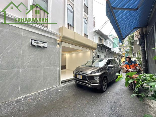 BÁN NHÀ GÓC 2 MẶT TIỀN HẺM XE HƠI NGUYỄN VĂN ĐẬU – NHÀ MỚI, 4 TẦNG, GARA Ô TÔ - 4PN– - 1