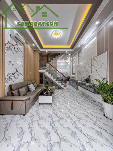 BÁN NHÀ 1T2L đúc MỚI - THIẾT KẾ HIỆN ĐẠI, Mặt Tiền, gần chợ An Khánh - 1