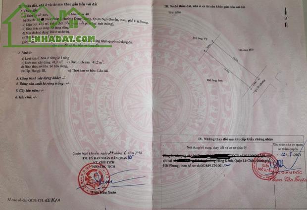 Nhà mặt đường Nam Pháp - thông Văn Cao, Giá 5.2 tỉ, đang cho thuê cực đẹp - 3