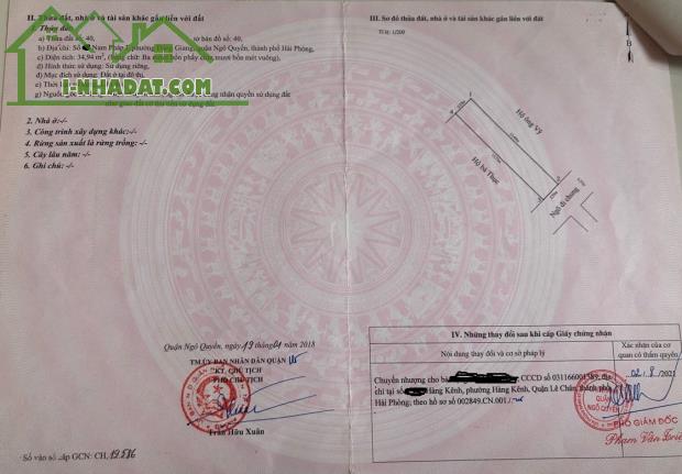Nhà mặt đường Nam Pháp - thông Văn Cao, Giá 5.2 tỉ, đang cho thuê cực đẹp - 4
