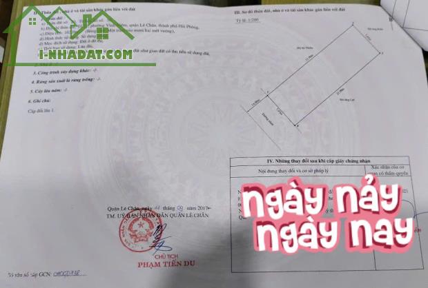 Đất mặt đường Khúc Thừa Dụ , Lê Chân - 88m, Giá 5.87 tỉ, vị trí đẹp - 3