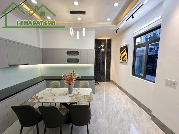 Bán  nhà 1T3L góc 2 MT, ngay KDC Hoàng Minh Chánh P.Hóa An, đường ô tô 8m thông thoáng - 4