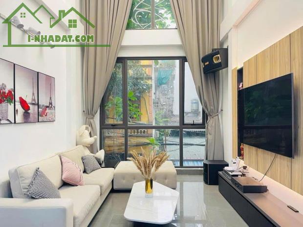 PL Hồ Đền Lừ Thang Máy - Gara Ô Tô - Nội Thất Hiện Đại DT 45m2 6 tầng Giá 19.5 tỷ - 2